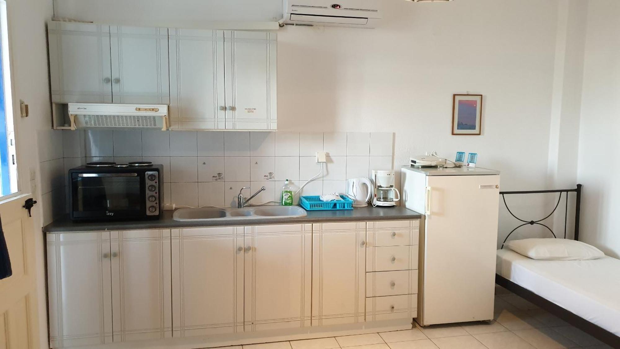 Galazio Kyma Apartment Agios Ioannis  Cameră foto