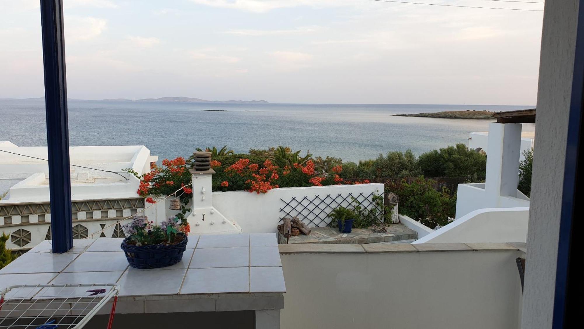 Galazio Kyma Apartment Agios Ioannis  Cameră foto