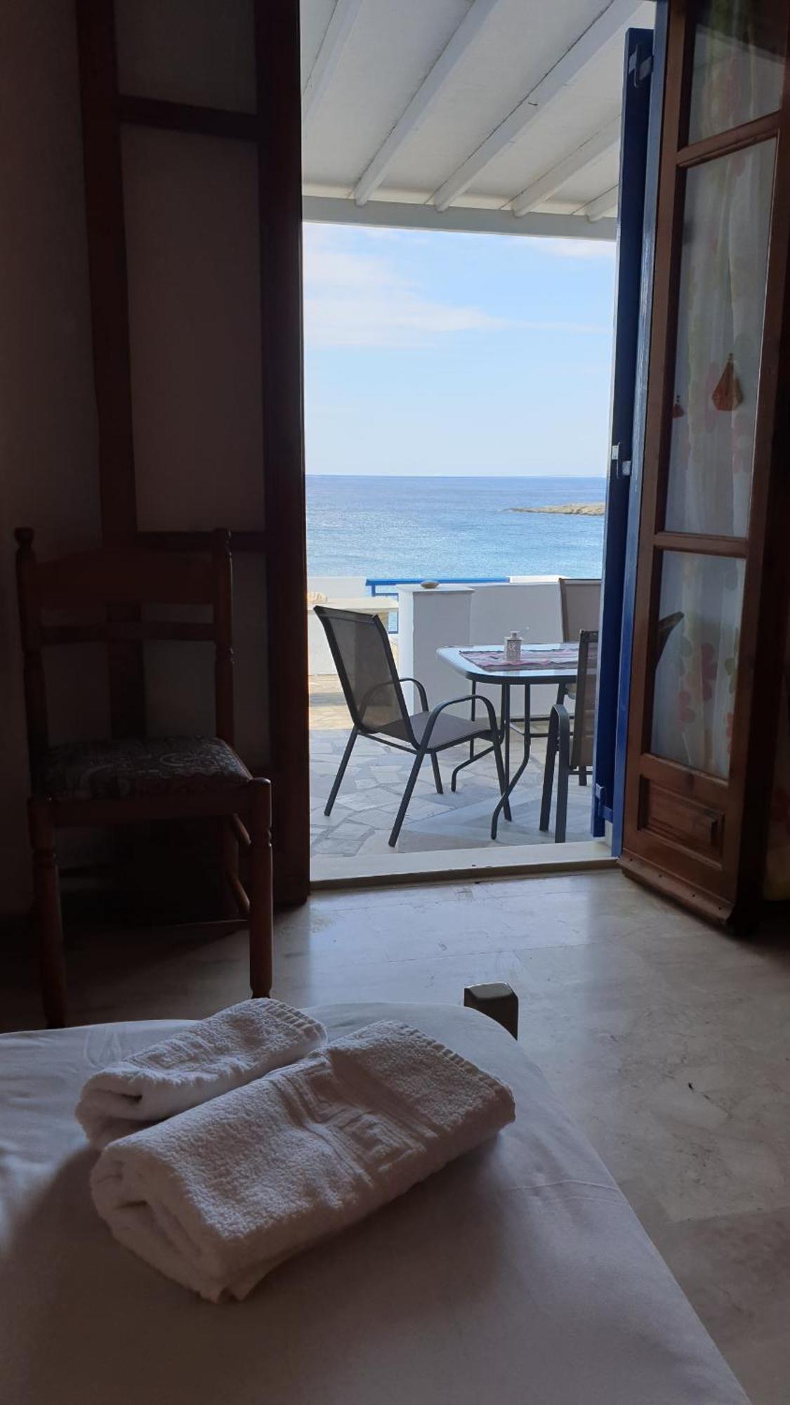Galazio Kyma Apartment Agios Ioannis  Cameră foto