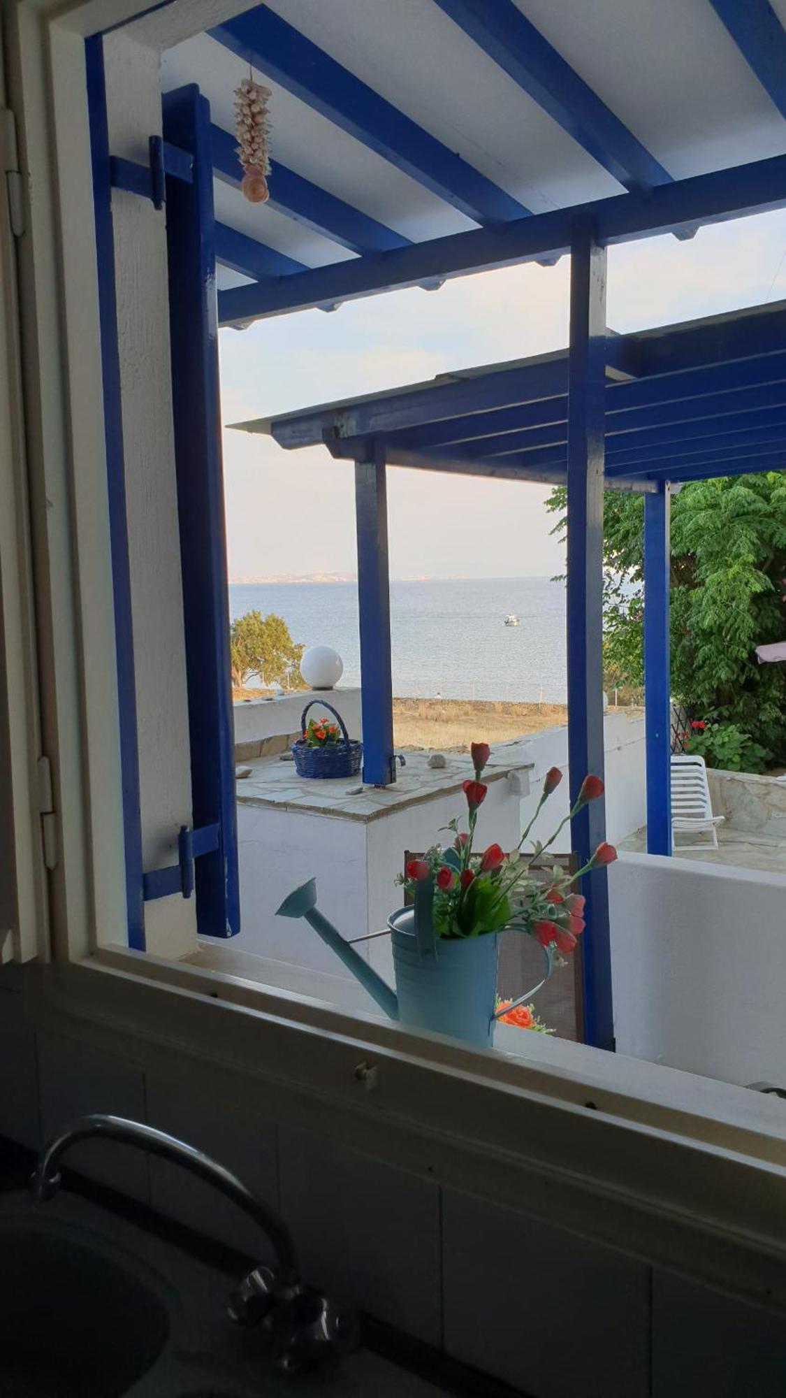 Galazio Kyma Apartment Agios Ioannis  Cameră foto