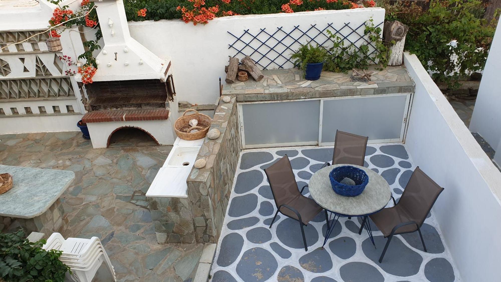 Galazio Kyma Apartment Agios Ioannis  Cameră foto